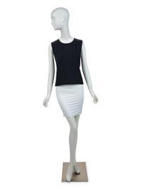 Four Designer Knit Items: Three Chanel, One Oscar de la Renta, 2000-10s