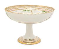 A Royal Copenhagen Flora Danica Porcelain Tazza