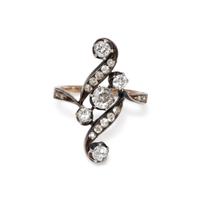 ANTIQUE, DIAMOND RING