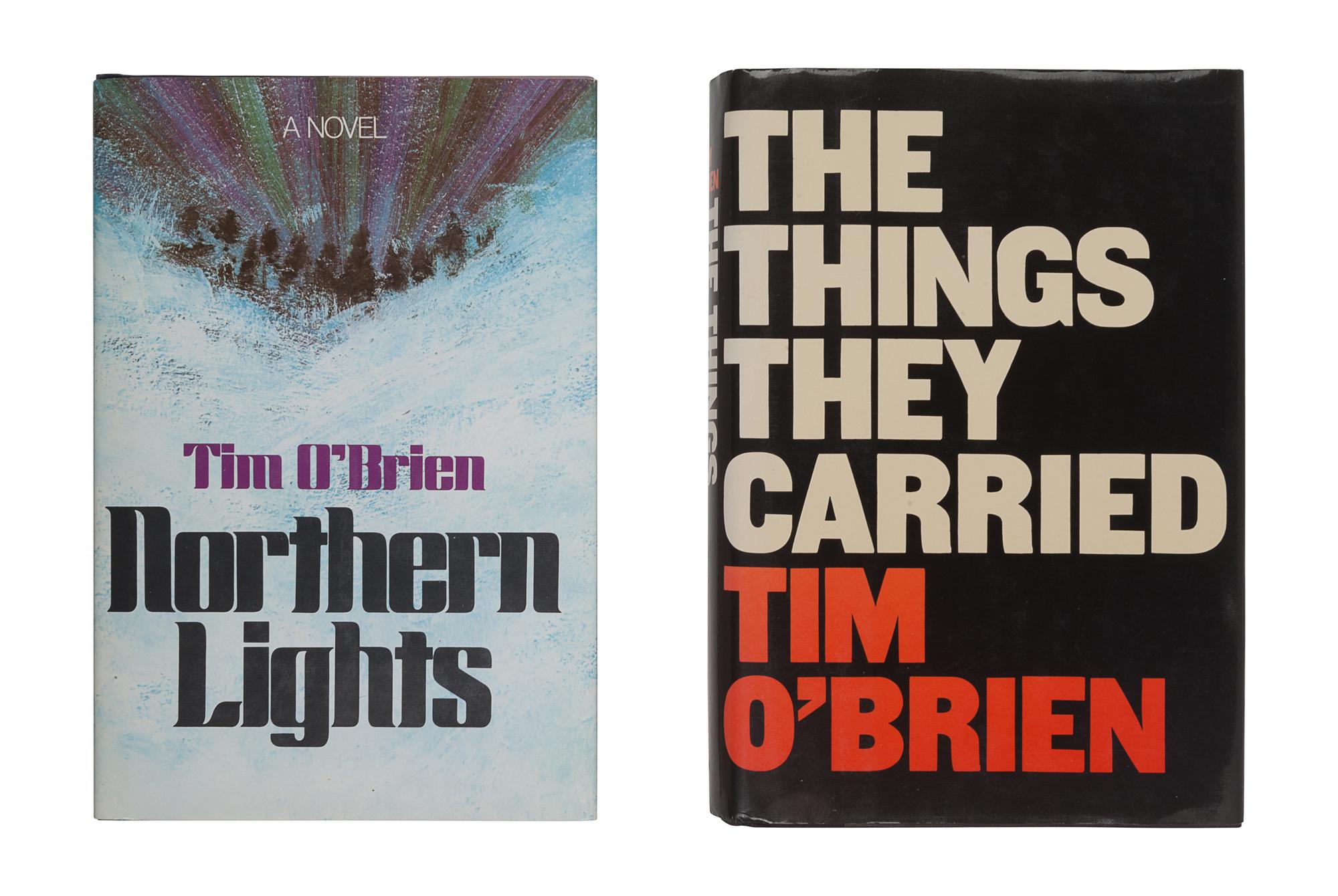 O'BRIEN, Tim (b.1946). Northern Lights . New York: Delacorte Press, 1976.