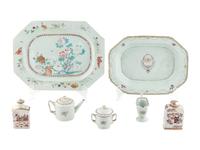 A Group of Chinese Export Table Articles