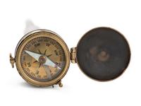 An English Brass Mounted Explorer's Walking Stick