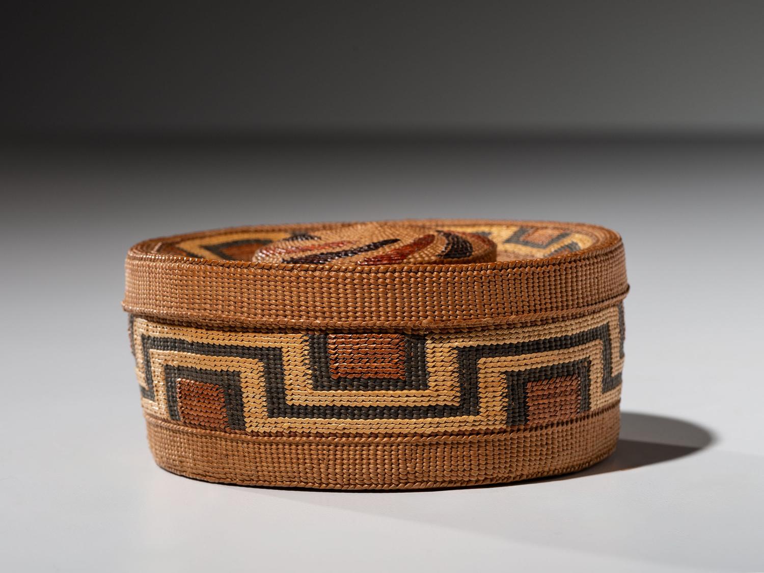 Tlingit Rattletop Basket