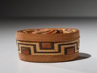 Tlingit Rattletop Basket