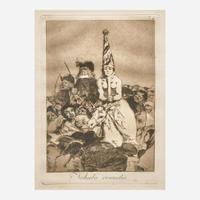 Francisco Goya (Spanish, 1746–1828) Hasta la Muerte (Plate 55 from 'Los Caprichos'); together with a Companion (2)