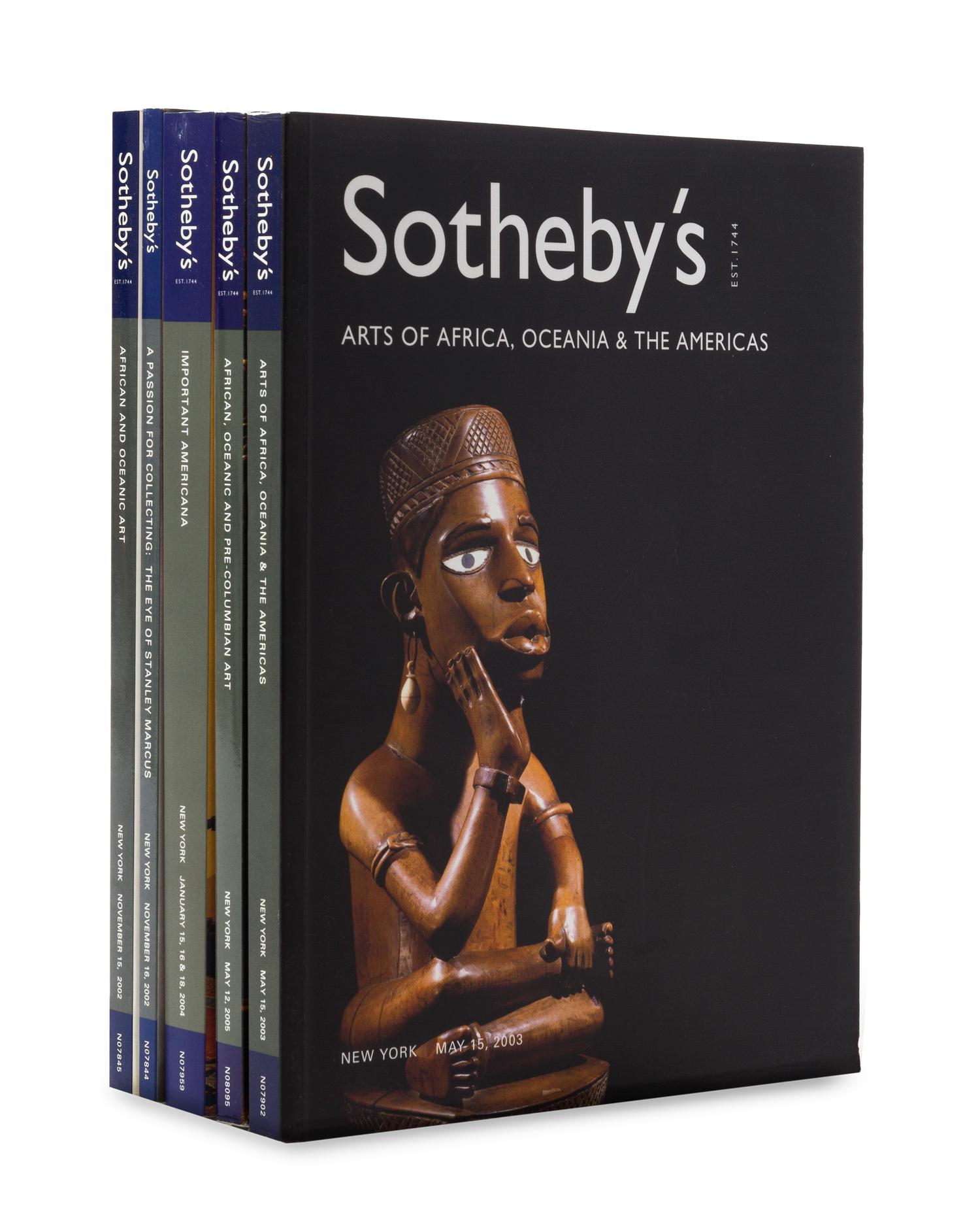 A Collection of 18 Sotheby's Auction Catalogues