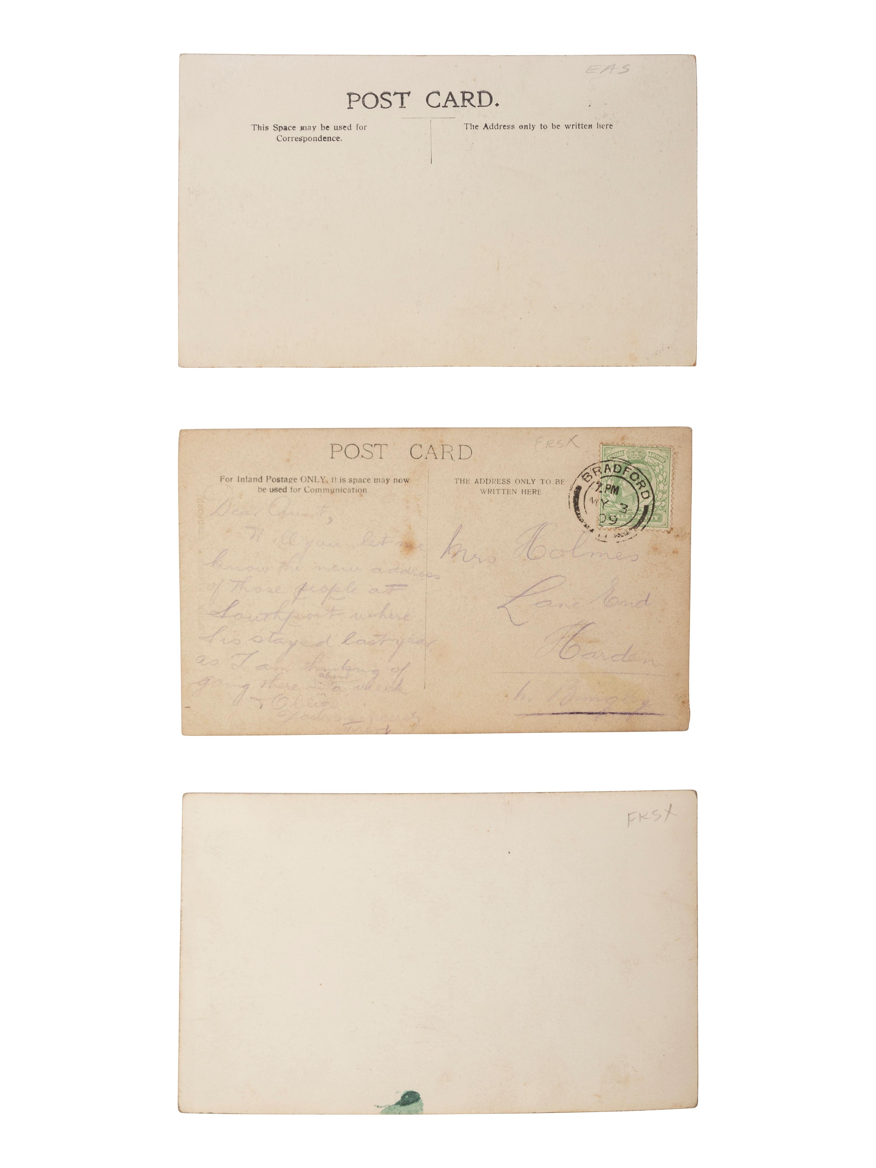 [EARLY PHOTOGRAPHY]. Real photo postcards and Photographs of Predominantly African American circus performers.