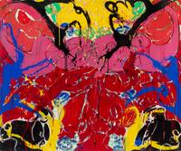 Norman Bluhm, (American, 1921-1999), Untitled I, 1985