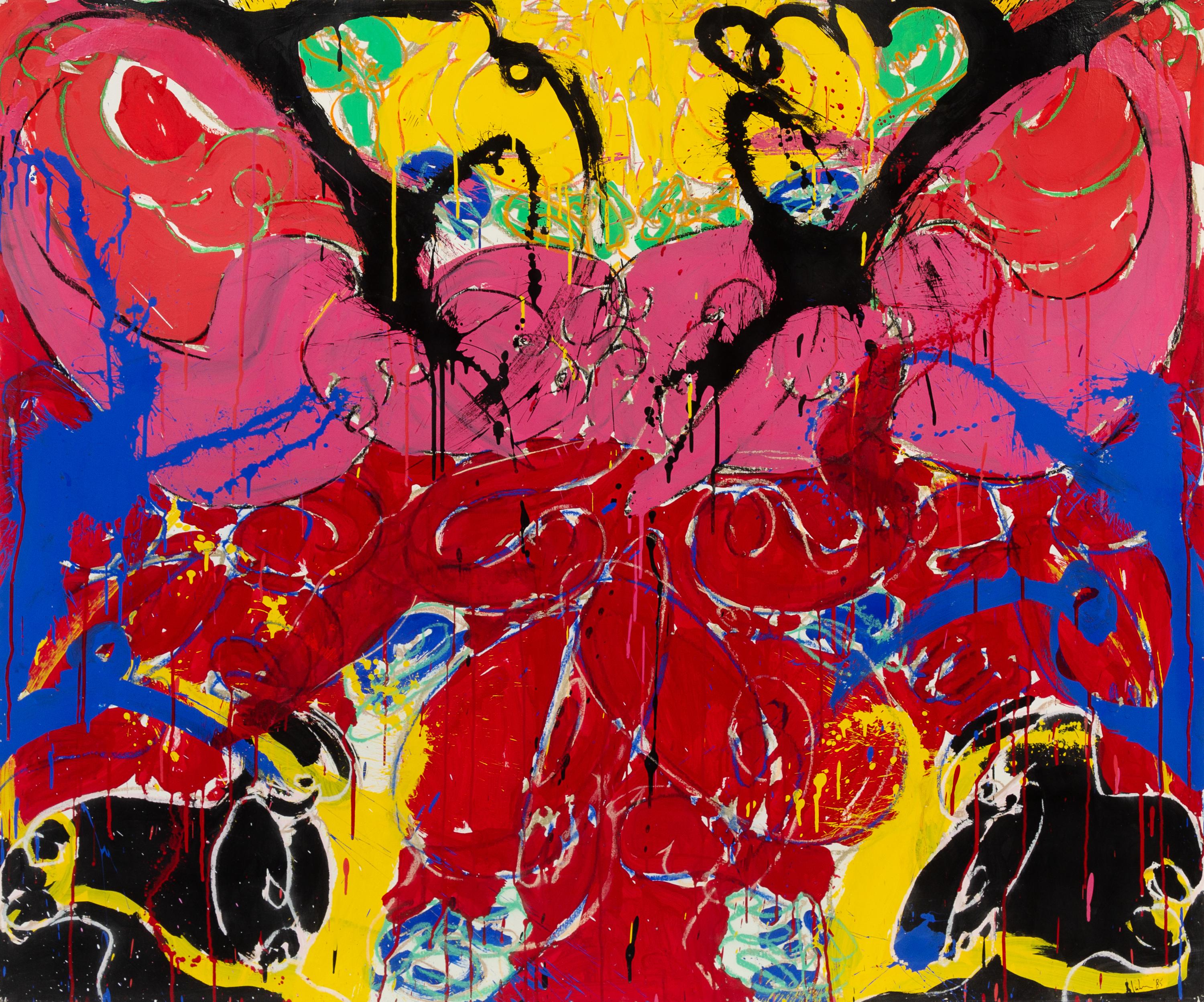 Norman Bluhm, (American, 1921-1999), Untitled I, 1985