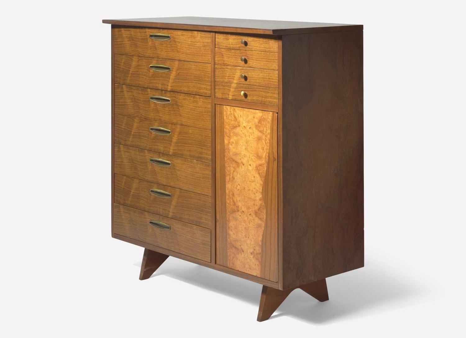 George Nakashima for Widdicomb, "Origins" Tall Cabinet