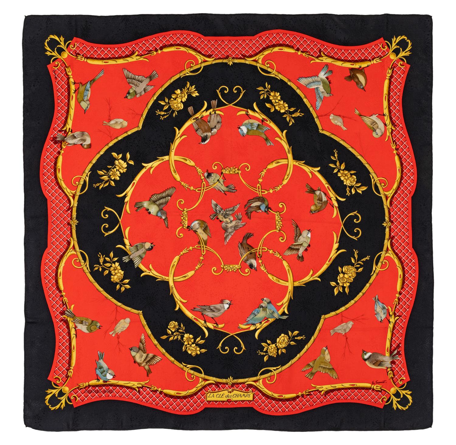 Hermès 90cm Silk Scarf