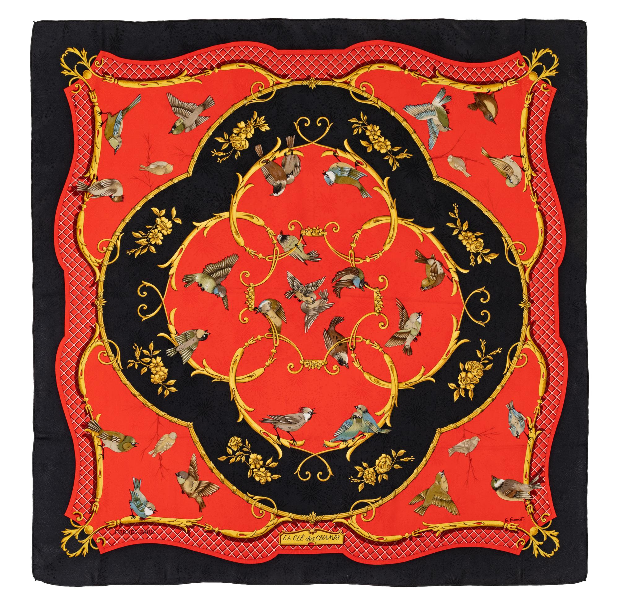 Hermès 90cm Silk Scarf