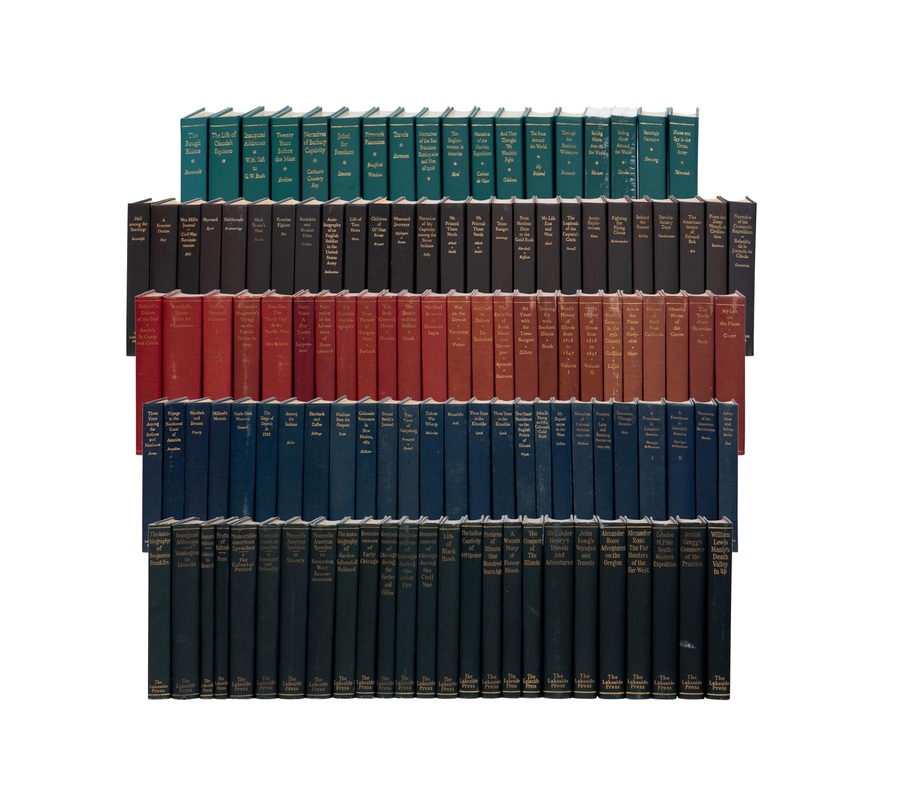 [Literature] [Lakeside Classics] A Complete Collection of 117 titles published in R.R. Donnelley's "Lakeside Classics" Series