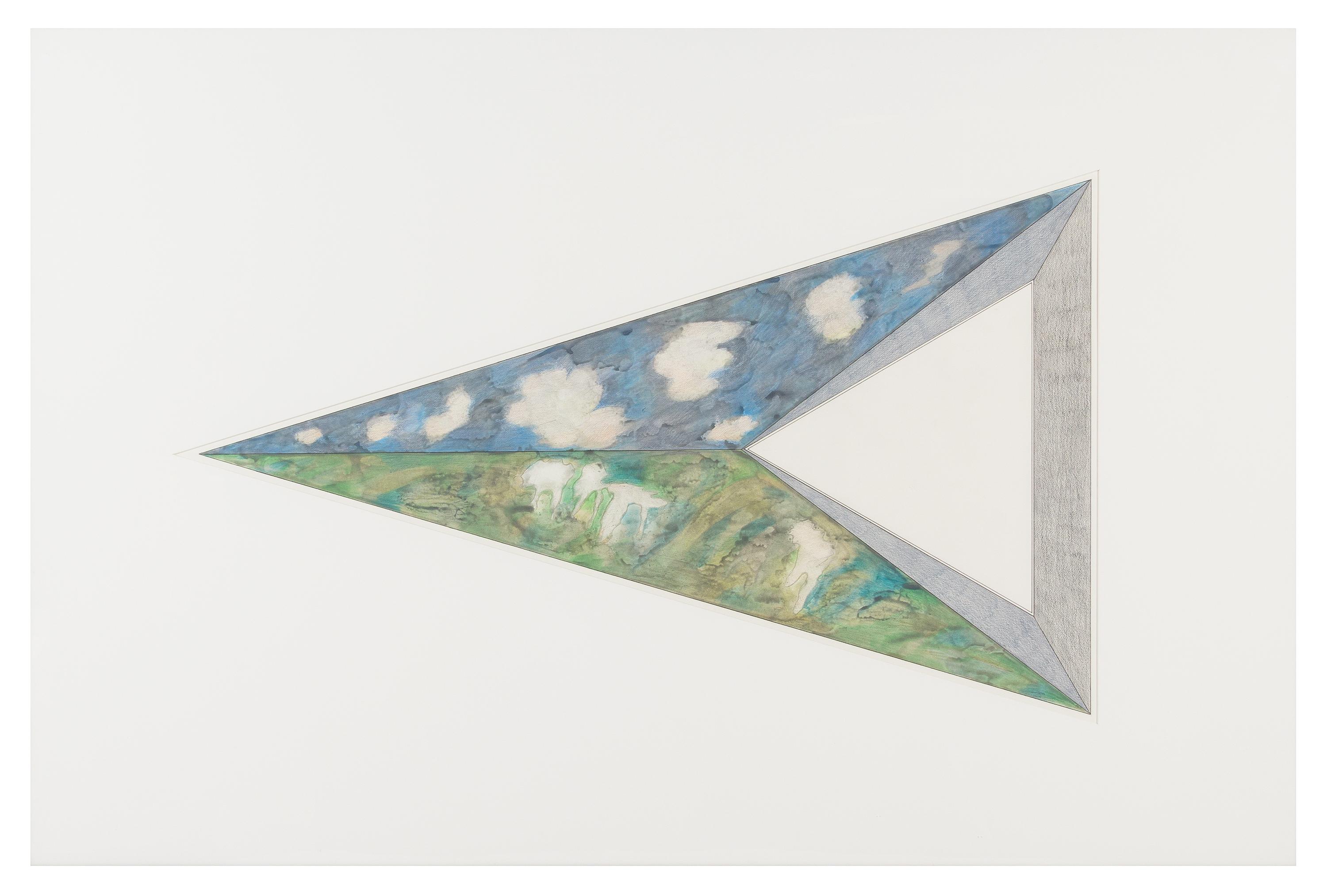 Ger van Elk, (Dutch, 1941-2014), Study for Dutch Corners, 1986