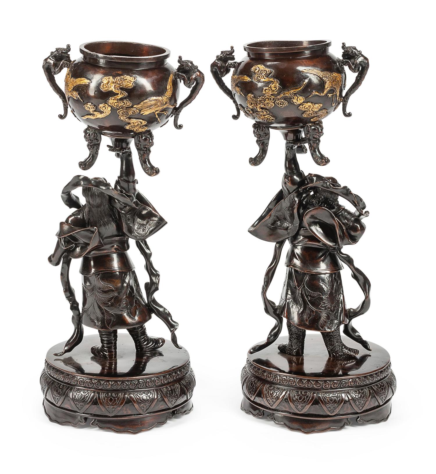 A Portuguese Style Bronze-Mounted Table