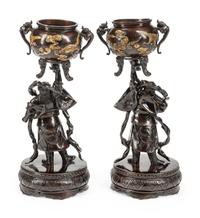 A Portuguese Style Bronze-Mounted Table