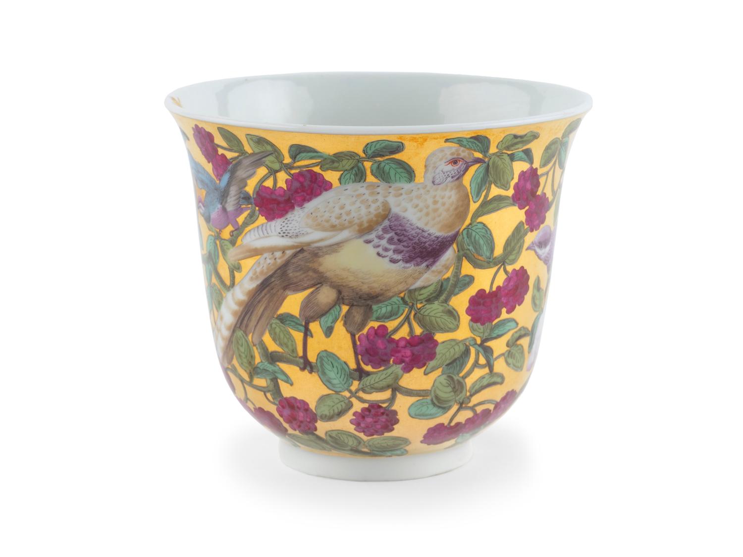 A Large Chelsea Porcelain Beaker — C. 1760