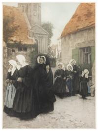 Manuel Robbe, (French, 1872-1396), Pardon Brenton