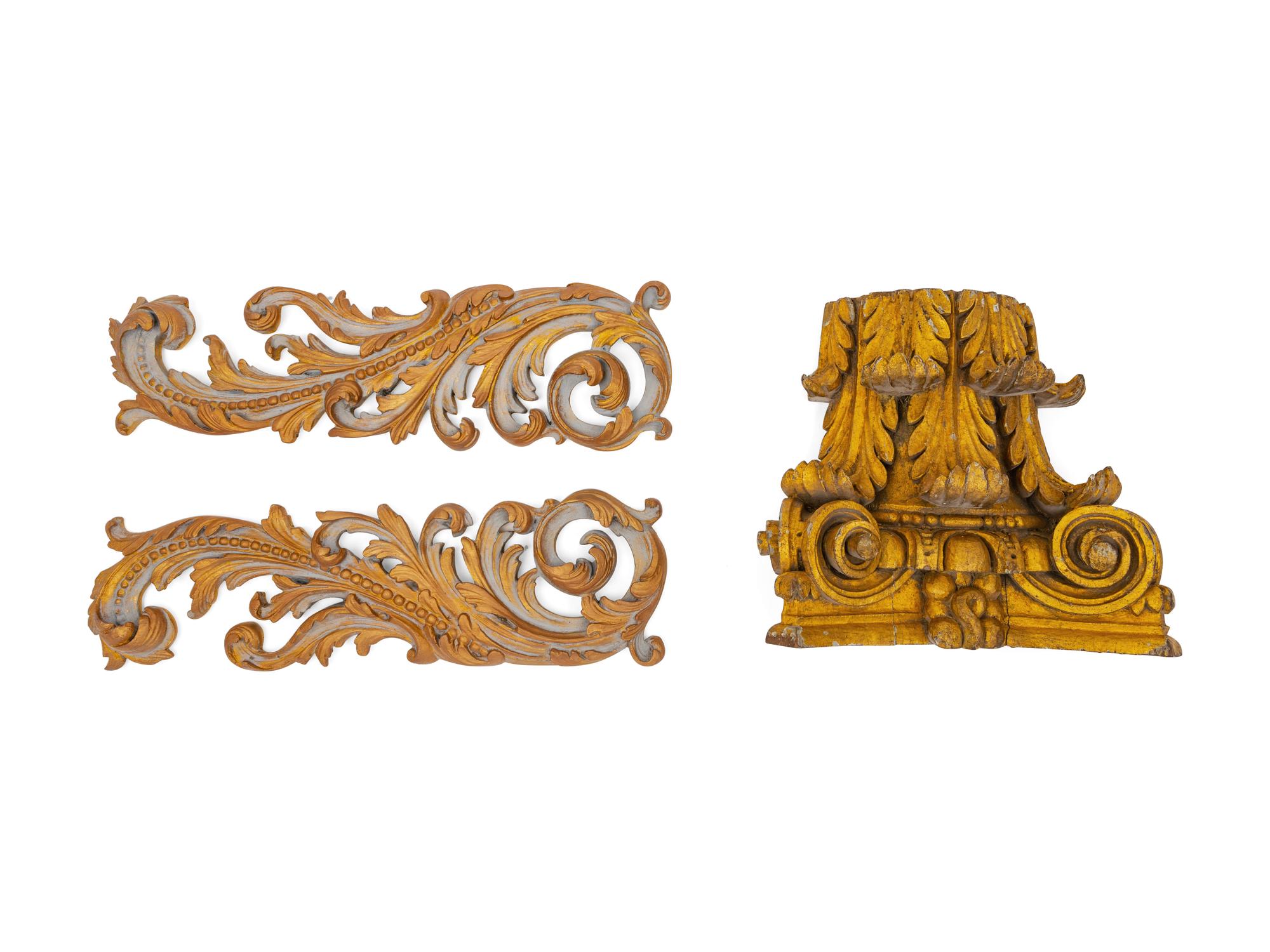 A Continental Giltwood Corbel