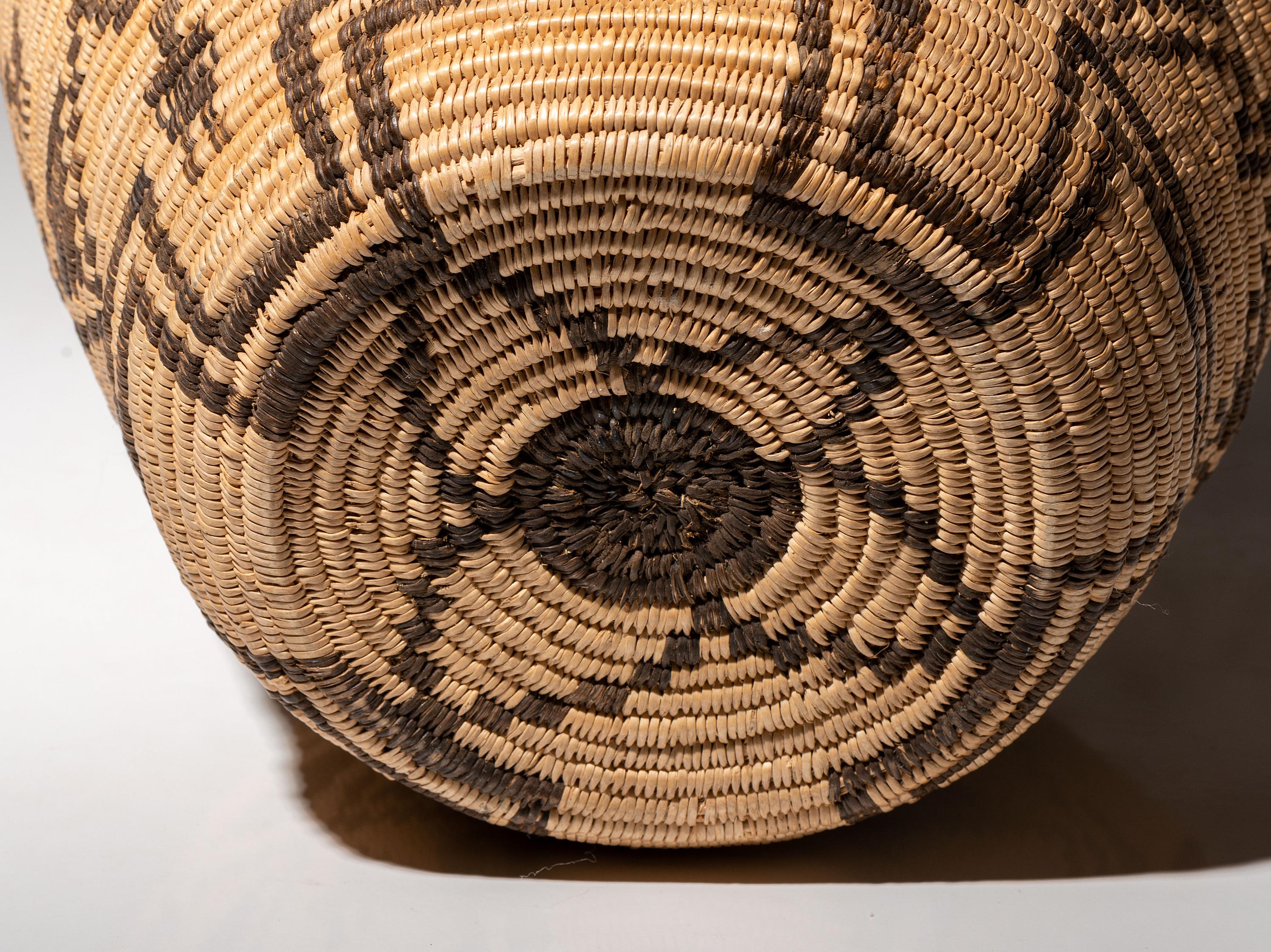 San Carlos Apache Figural Basket