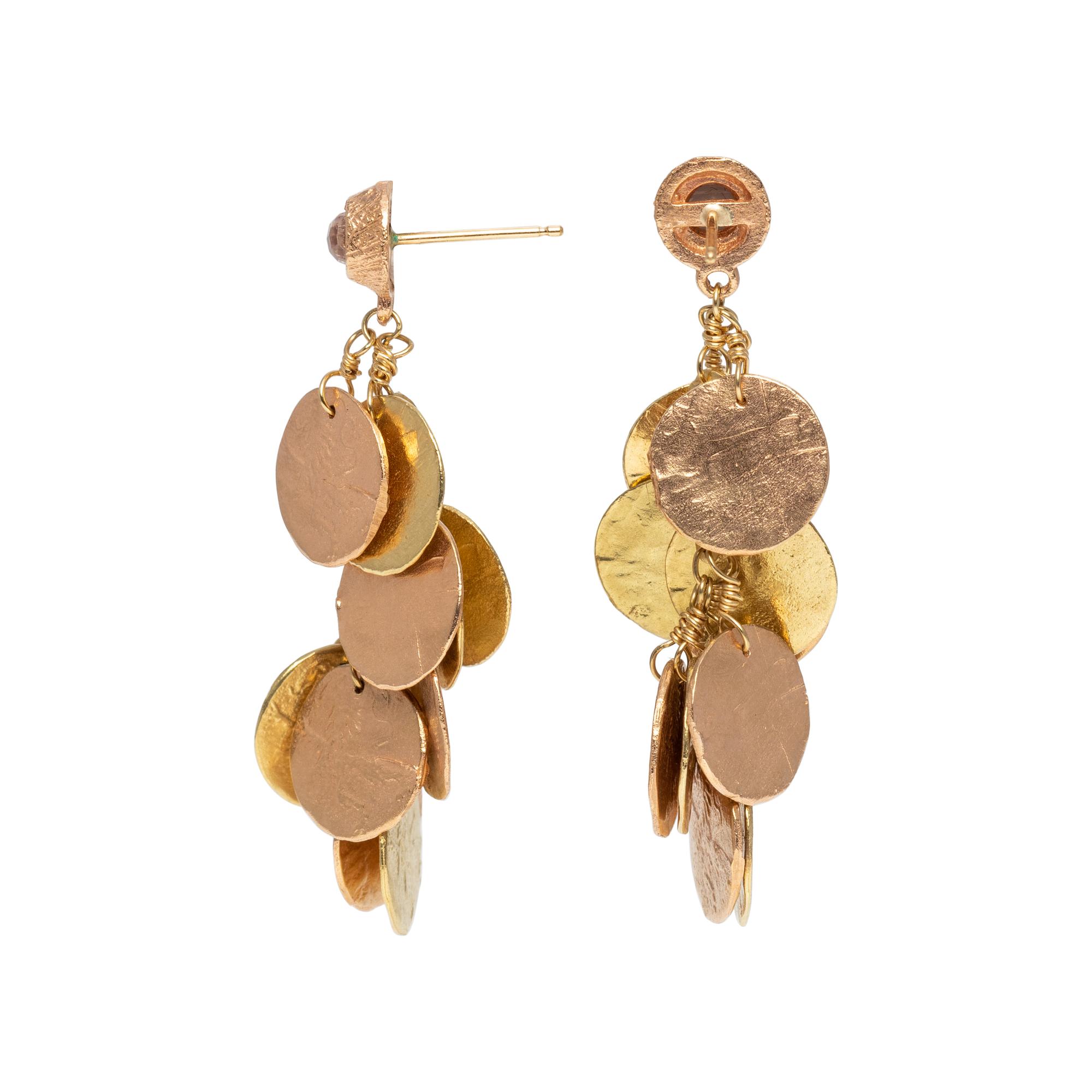 DOMINIQUE COHEN, BICOLOR GOLD 'GRIFFIN COIN CLASSIC' SET