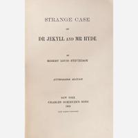 [Literature] Stevenson, Robert Louis Strange Case of Dr Jekyll and Mr Hyde