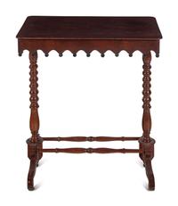 A Victorian Walnut Side Table
