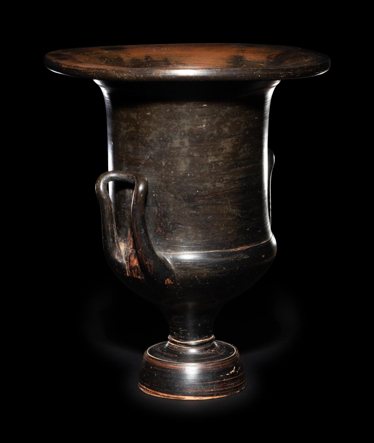 A Campanian Black-Glazed Calyx-Krater
