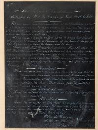 [CIVIL WAR] -- [GAR & UCV]. A group of 9 items, incl. photographs, certificates, and declaration of mourning.