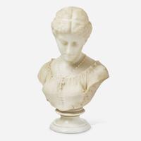 William Couper (American, 1853–1942) Bust of Evangeline