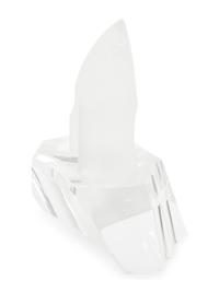 A Steuben Glass Ice Hunter Sculpture