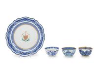 A Chinese Export Armorial Plate — 19th Century