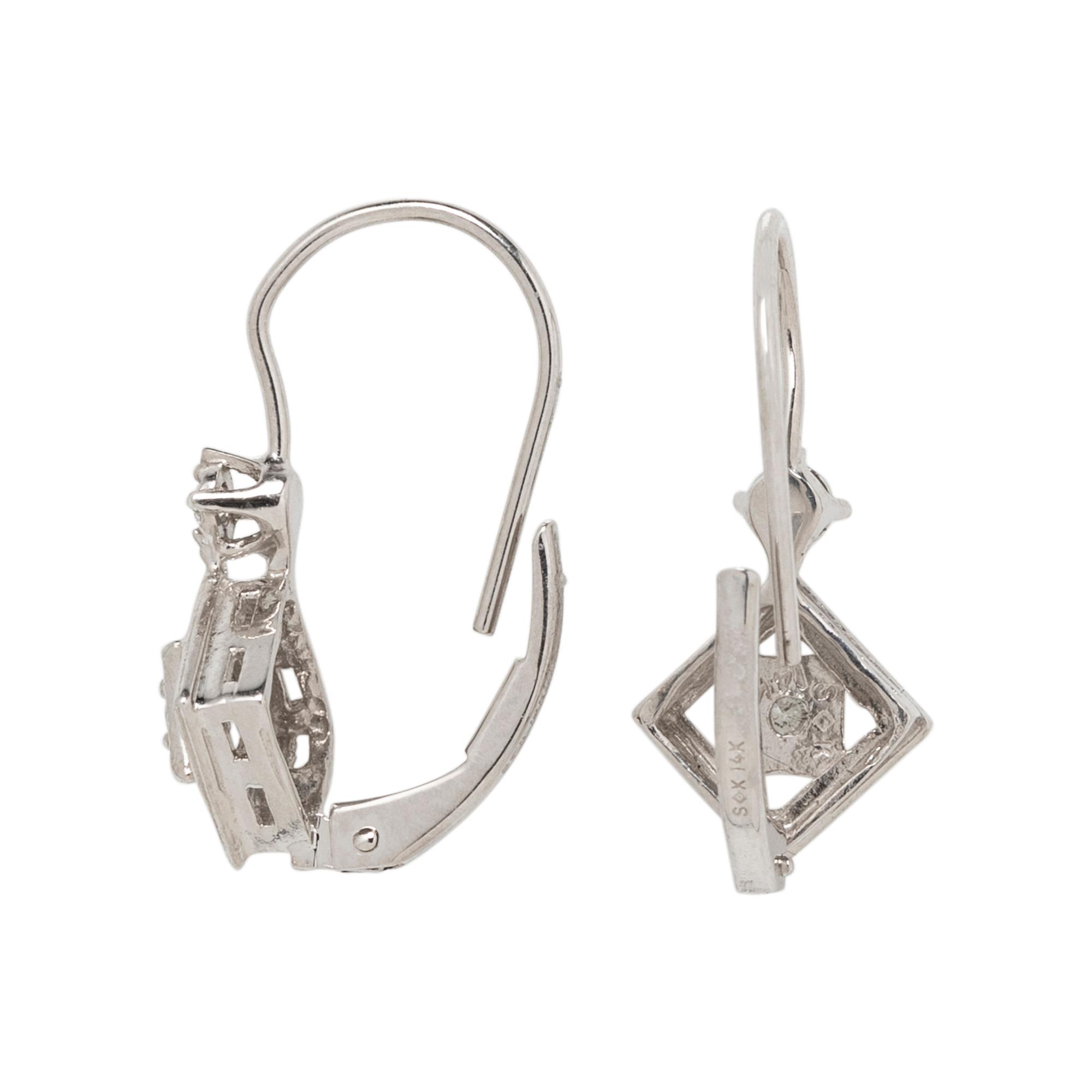 COLLECTION OF WHITE GOLD AND DIAMOND JEWELRY