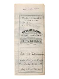 [NATIVE AMERICANS] -- [HENDERSON, Daniel B. (1862-1940)]. An archive of letters and documents mostly related to Henderson's work representing Native American interests, including: