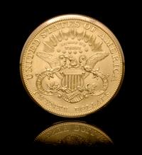 A Concealed US $20 Gold Coin Watch, Gubelin,