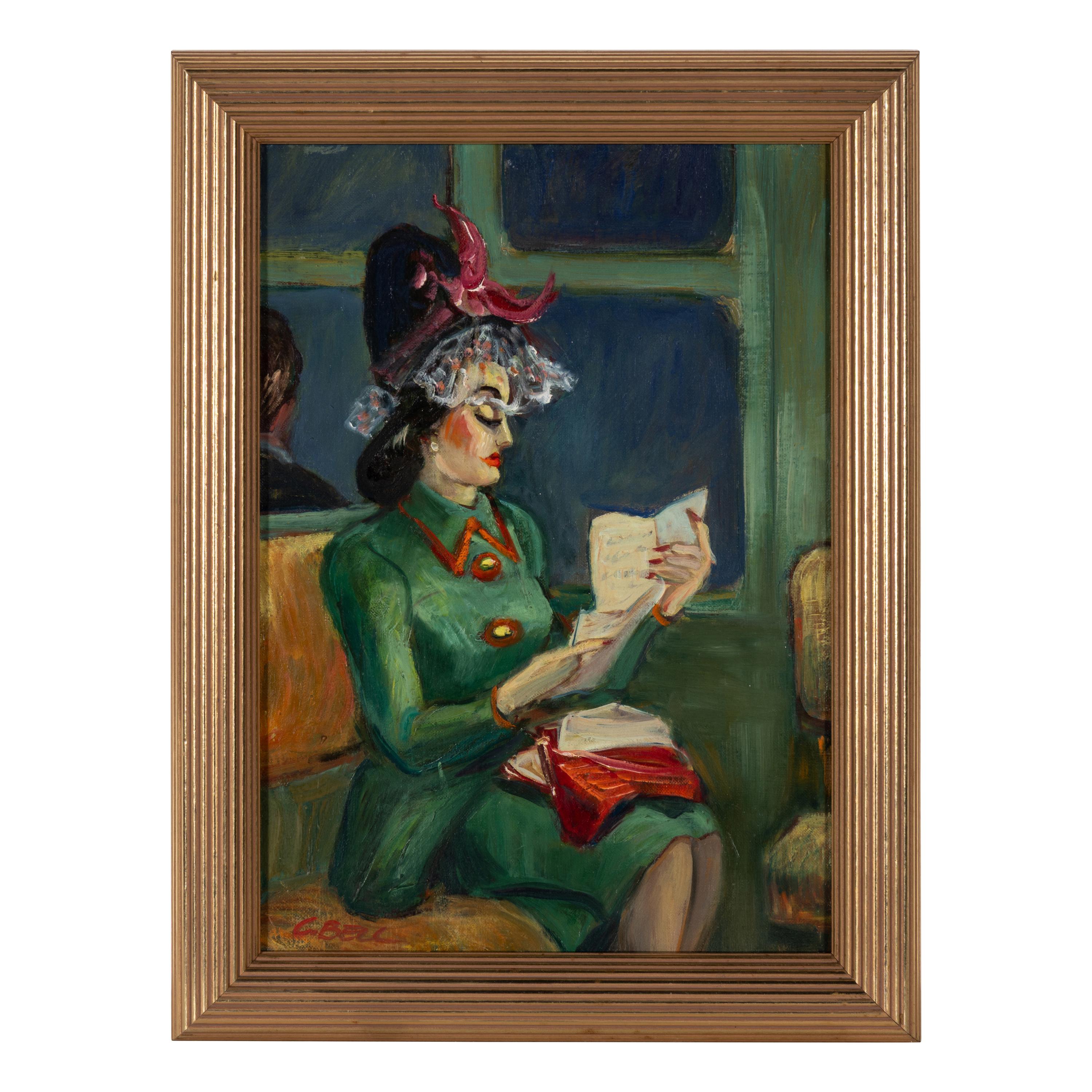 Cecil Crosley Bell (American, 1906–1970) — Reading a Letter, c. 1945