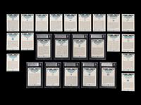 A Group of 25 1982 Donruss Diamond Kings Signed Autograph Baseball Cards Including Multiple Hall of Famers,