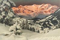 Sunset in the Alps