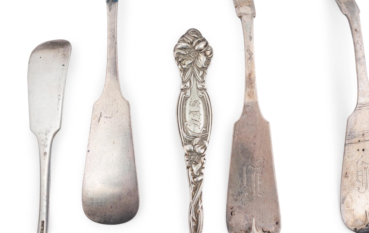A Group of Silver Spoons