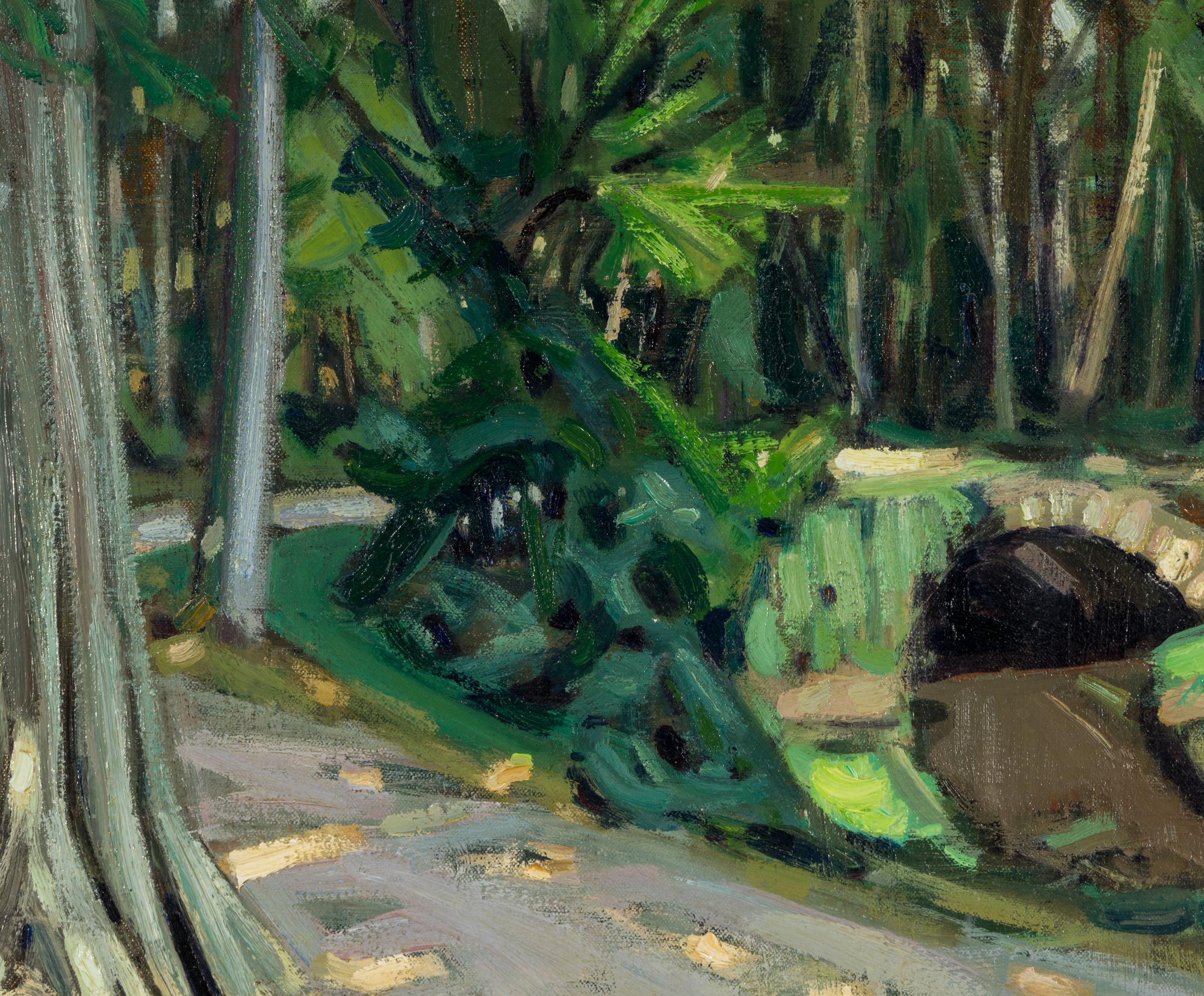 L'entrée du bois