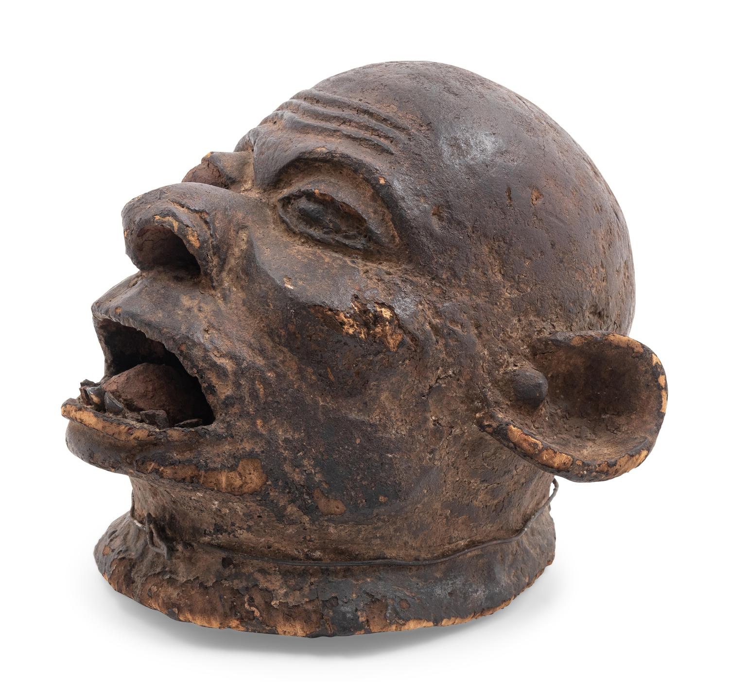 A Makonde Carved Wood Mask — Tanzania, Early 20th Century