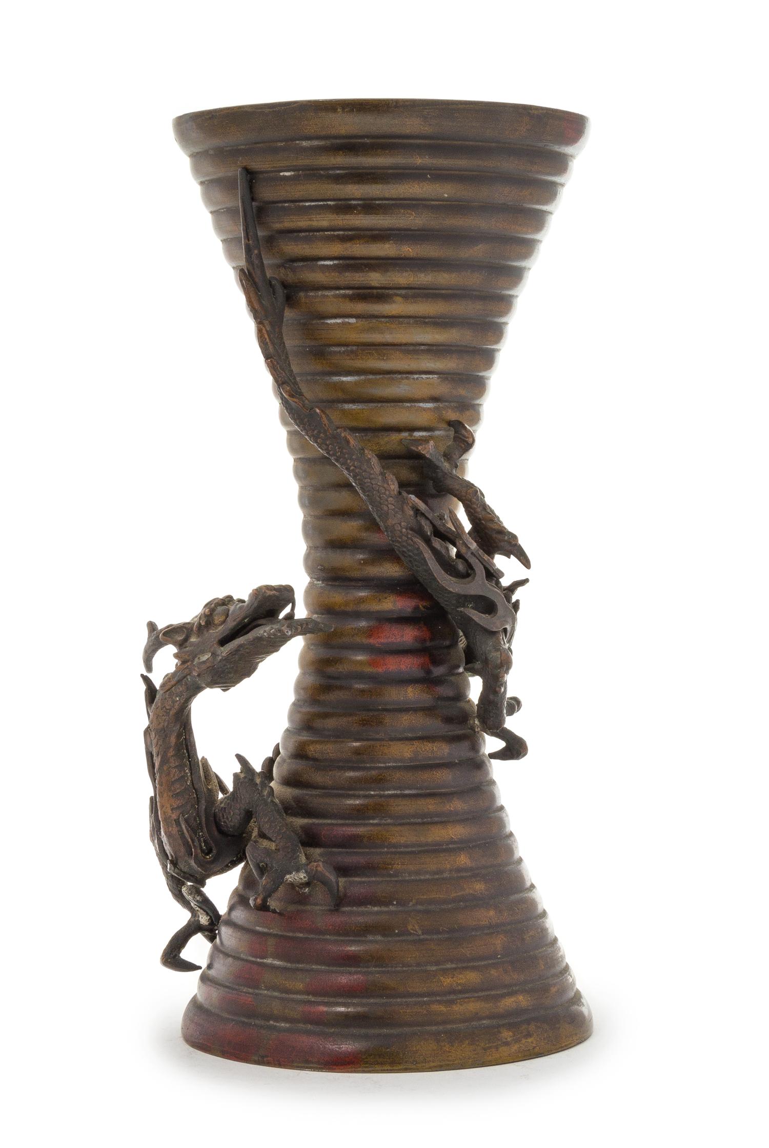 A Japanese Bronze Vase
