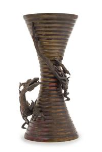 A Japanese Bronze Vase