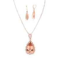 ROSE GOLD, MORGANITE AND DIAMOND SUITE