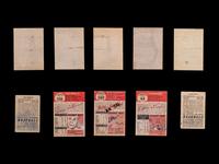 A Group of 30 Assorted 1950s and 1960s Baseball Cards (Including Ernie Banks and Willie Mays),