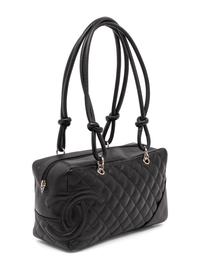 Chanel, Small Black Ligne Cambon Bag