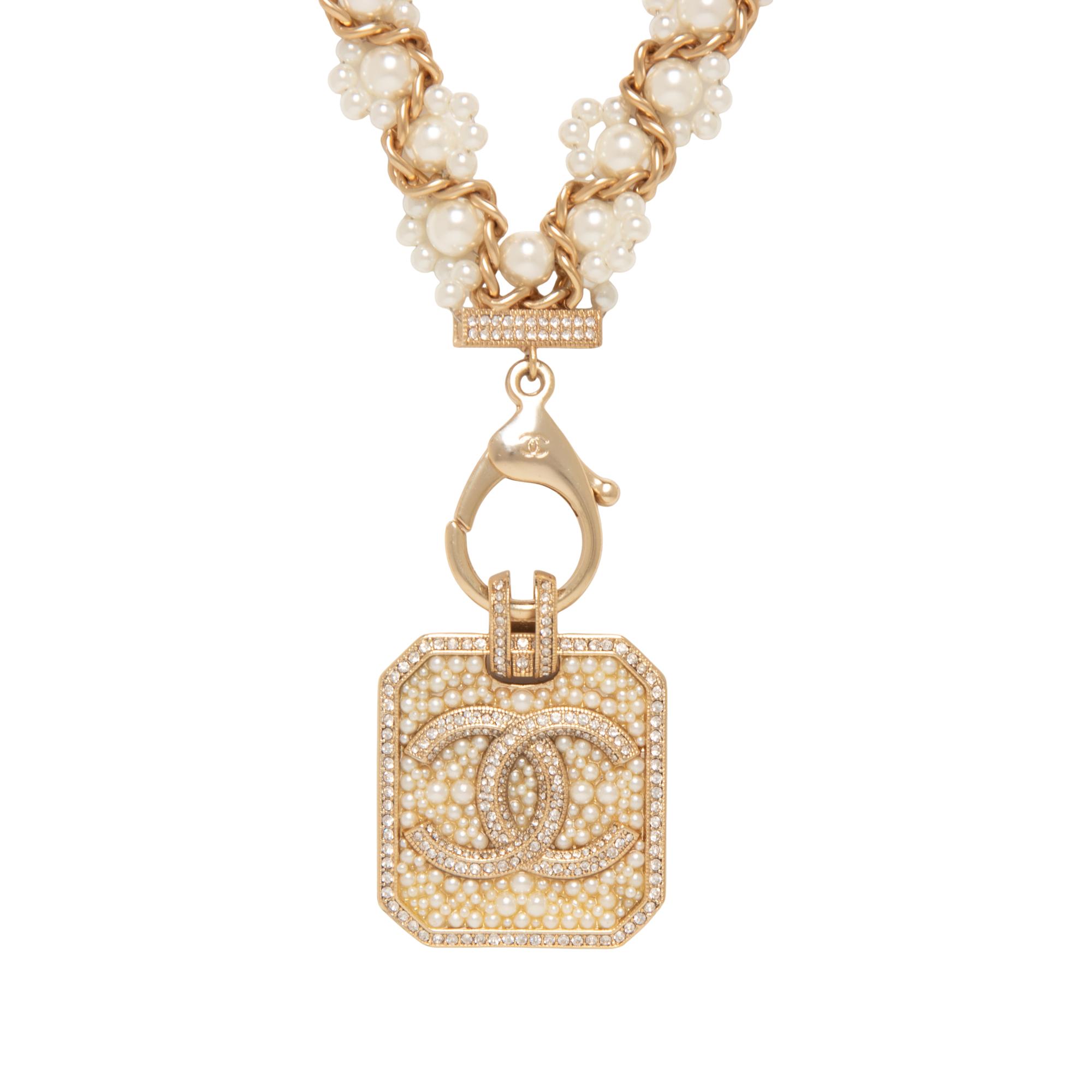 Chanel, CC Pendant Necklace