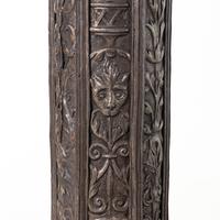 A Continental Metal-Mounted Pedestal