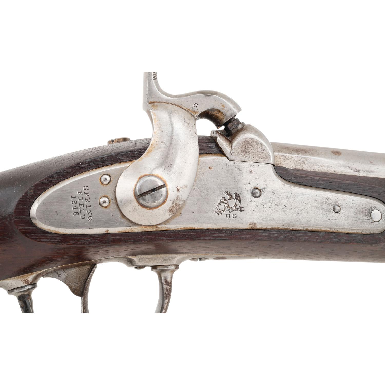 US Model 1842 Springfield Musket Altered to Musketoon