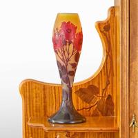 Émile Gallé A "Roses" Vase, circa 1900